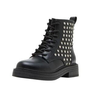 Steve Madden Bossy Combat Boot - Big Kids'..size 4
